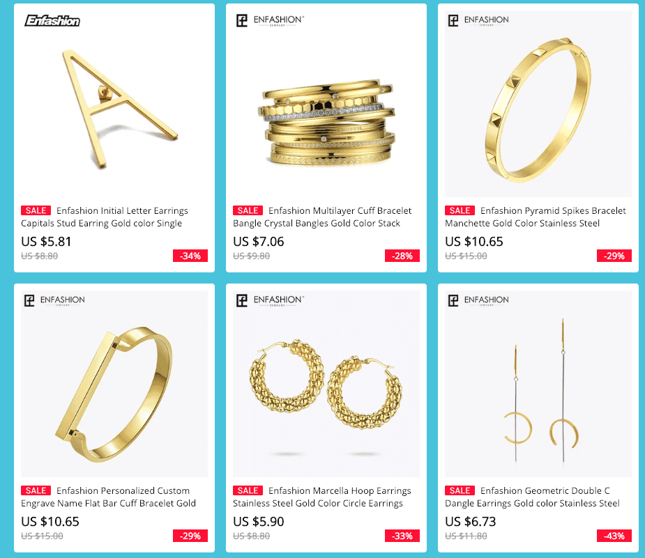 Top Trusted Jewelry Vendors on Aliexpress 2023 With Real Reviews
